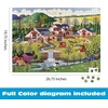 image:imageBuffalo Games  Charles Wysocki  Rainbows End  1000 Piece Jigsaw Puzzle  Colorful Puzzles for Adults  PrecisionCut Pieces Beautiful Artwork and Hours of Fun