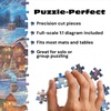 image:imageBuffalo Games  Chuck Pinson Twilight Winter Village 1000 Piece Jigsaw Puzzle for Adults Winter Scene Puzzle with Premium Blue Board amp Poster