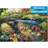 image:imageBuffalo Games  Disney Alice in Wonderland 500 Piece Jigsaw Puzzle Thomas Kinkade Studios Artwork Silver Select Edition