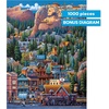 image:imageBuffalo Games  Dowdle Mount Rushmore 1000 Piece Jigsaw Puzzle Detailed American Landmark Scene with Bonus Poster