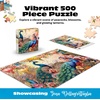 image:imageBuffalo Games  Gold  JENA DellaGrottaglia  Perfect Peacocks  500 Piece Jigsaw Puzzle for Adults  Challenging Puzzle Perfect for Game Nights