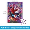 image:imageBuffalo Games  Marvels The Amazing SpiderMan 33 500 Piece Jigsaw Puzzle Noir Select Edition