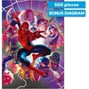 image:imageBuffalo Games  Marvels The Amazing SpiderMan 33 500 Piece Jigsaw Puzzle Noir Select Edition