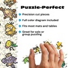 image:imageBuffalo Games  Pokmon Pixel Rainbow 1000 Piece Jigsaw Puzzle  Retro Pixel Art Pokmon Puzzle for Adults and Teens