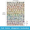 image:imageBuffalo Games  Pokmon Pixel Rainbow 1000 Piece Jigsaw Puzzle  Retro Pixel Art Pokmon Puzzle for Adults and Teens