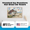 image:imageBuffalo Games  Rootbeer Break at Butterfields Charles Wysocki 500 Piece Foil Silver Select Puzzle