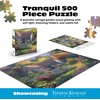 image:imageBuffalo Games  Thomas Kinkade Calla Lily Cottage Jigsaw Puzzle  500 Piece Premium Foil Puzzle for Adults