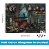 image:imageBuffalo Games  Thomas Kinkade Harry Potter Slytherin Common Room 1000Piece Jigsaw Puzzle for Adults Silver Select Foil Accents