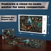 image:imageBuffalo Games  Thomas Kinkade Harry Potter Slytherin Common Room 1000Piece Jigsaw Puzzle for Adults Silver Select Foil Accents