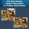 image:imageBuffalo Games  Tracey Flickinger Halloween Haul 1000 Piece Jigsaw Puzzle for Adults Spooky Dessert Puzzle with Premium Blue Board amp Poster