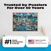 image:imageBuffalo Games Dowdle Seattle 1000 Piece Jigsaw Puzzle for Adults  Colorful City Scene Premium Puzzle Board Ages 14