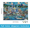 image:imageBuffalo Games Dowdle Seattle 1000 Piece Jigsaw Puzzle for Adults  Colorful City Scene Premium Puzzle Board Ages 14