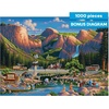 image:imageBuffalo Games Dowdle Yosemite 1000 Piece Jigsaw Puzzle for Adults  Colorful City Scene Premium Puzzle Board 2675 x 1975 in