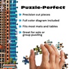 image:imageCeaco  Dowdle  The Windy City  300 Piece Jigsaw Puzzle  Colorful Puzzles for Adults  PrecisionCut Pieces Beautiful Artwork and Hours of Relaxing Fun