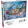 image:imageBuffalo Games  Abraham Hunter  Christmas Magic  500 Piece Jigsaw Puzzle for Adults  Warm Cozy Holiday Image