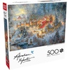 image:imageBuffalo Games  Abraham Hunter  Christmas to All  500 Piece Jigsaw Puzzle for Adults  Warm Cozy Holiday Image