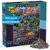 image:imageBuffalo Games  Dowdle Mount Rushmore 1000 Piece Jigsaw Puzzle Detailed American Landmark Scene with Bonus Poster