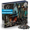 image:imageBuffalo Games  Thomas Kinkade Harry Potter Slytherin Common Room 1000Piece Jigsaw Puzzle for Adults Silver Select Foil Accents