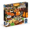 image:imageBuffalo Games  Tracey Flickinger Halloween Haul 1000 Piece Jigsaw Puzzle for Adults Spooky Dessert Puzzle with Premium Blue Board amp Poster