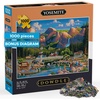 image:imageBuffalo Games Dowdle Yosemite 1000 Piece Jigsaw Puzzle for Adults  Colorful City Scene Premium Puzzle Board 2675 x 1975 in
