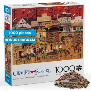 image:imageBuffalo Games  Charles Wysocki  Smooth Talker 1000 Piece Jigsaw Puzzle Colorful Puzzles for Adults  PrecisionCut Pieces Beautiful Artwork and Hours of Fun