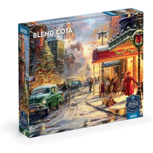 image:imageBuffalo Games  Christmas On Main Street 1000 Piece Jigsaw Puzzle Colorful Puzzle for Adults  PrecisionCut Pieces Beautiful Artwork and Hours of Relaxing Fun