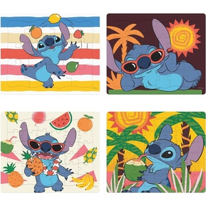 image:imageDisney Stitch  CEACO Tray Puzzles 4 Pack  Made for Kids Ages 4