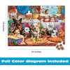 image:imageBuffalo Games  Pizza Time Pups by Brigid Ashwood 750 Piece Jigsaw Puzzle for Adults and Teens Colorful Dogs Kitchen Scene