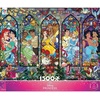 image:imageCeaco Disney Princess Royal Windows Jigsaw Puzzle  1500 Piece Puzzle for Adults Stained GlassStyle Princess Artwork Includes Reference Poster