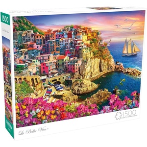 image:imageBuffalo Games  Eduard  La Bella Vita  1500 Piece Jigsaw Puzzle for Adults Challenging Puzzle Perfect for Game Nights  Finished Size is 3850 x 2650