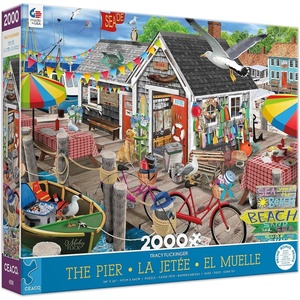 image:imageCeaco  Tracy Flickinger  The Pier  2000 Piece Jigsaw Puzzle