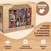 image:imageBuffalo Games  Charles Wysocki  Frederick the Literacy Wood Puzzle  Whimsical Cut Jigsaw Puzzle  500 Piece Jigsaw Puzzle