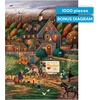 image:imageBuffalo Games Secret Passage Inn by Charles Wysocki 1000 Piece Jigsaw Puzzle for Adults Autumn Americana Scene with Reference Poster Made in The USA