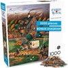 image:imageBuffalo Games Secret Passage Inn by Charles Wysocki 1000 Piece Jigsaw Puzzle for Adults Autumn Americana Scene with Reference Poster Made in The USA