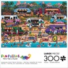 image:imageBuffalo Games  Pun Fuzzles  Hawaiian Food Truck Festival  300 Piece Jigsaw Puzzle for Adults Challenging Puzzle Perfect for Game Nights  Finished Size is 2125 x 1500