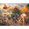 image:imageCeaco  4 in 1 Multipack  Thomas Kinkade  Disney Dreams Collection  Tangled Mickey and Minnie Mouse Dumbo amp The Little Mermaid  4 500 Piece Jigsaw Puzzles  Blue