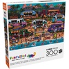 image:imageBuffalo Games  Pun Fuzzles  Hawaiian Food Truck Festival  300 Piece Jigsaw Puzzle for Adults Challenging Puzzle Perfect for Game Nights  Finished Size is 2125 x 1500