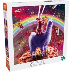 image:imageBuffalo Games  James Booker  Laser Llama Kitty  300 Piece Jigsaw Puzzle for Adults Challenging Puzzle Perfect for Game Nights  Finished Size is 2125 x 15001 Count Pack of 1