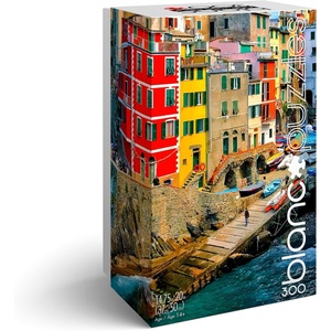 image:imageBuffalo Games  Kyle Huber  Brights of Cinque Terre  300 Piece Jigsaw Puzzle for Adults Challenging Puzzle Perfect for Game Nights  Finished Size is 2125 x 1500