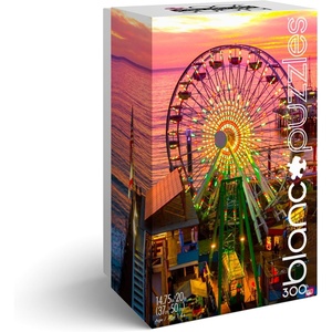 image:imageBuffalo Games  Kyle Huber  Santa Monica Pier  300 Piece Jigsaw Puzzle for Adults Challenging Puzzle Perfect for Game Nights  Finished Size is 2125 x 1500