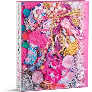 image:imageBuffalo Games  Blanc  Jewelry Jumble  500 Piece Jigsaw Puzzle
