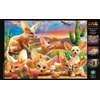 image:imageBuffalo Games  Adrian Chesterman  Fantastic Fennec Foxes  500 Piece Jigsaw Puzzle for Adults Challenging Puzzle Perfect for Game Nights  Finished Size is 2125 x 1500