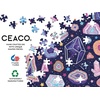 image:imageCeaco  Foil Puzzle  Geode Sky  500 Piece Jigsaw Puzzle