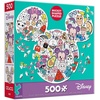 image:imageCeaco  Shaped Puzzle  Disney  Too Cute Mickey  500 Piece Jigsaw Puzzle