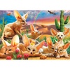 image:imageBuffalo Games  Adrian Chesterman  Fantastic Fennec Foxes  500 Piece Jigsaw Puzzle for Adults Challenging Puzzle Perfect for Game Nights  Finished Size is 2125 x 1500