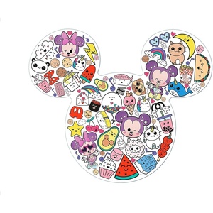 image:imageCeaco  Shaped Puzzle  Disney  Too Cute Mickey  500 Piece Jigsaw Puzzle