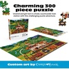 image:imageBuffalo Games Oversized  Fox Hill Farms by Charles Wysocki  300Piece Large Jigsaw Puzzle for Adults with Oversized Pieces Premium Giftable Box Made in USA