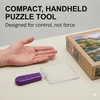 image:imageCeaco  Puzzle Scoop with LED Light amp Magnifier  1 Count Lifting Tool  Official Art Made in USA EasyGrip Pieces Recycled Board Finished Size 21x15 in Includes Poster Frameable Art Giftable