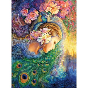 image:imageBuffalo Games  Josephine Wall  Peacock Daze  1000 Piece Jigsaw Puzzle