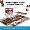image:imageBuffalo Games  Vermont Maple Tree Tappers  Charles Wysocki  1000 Piece Seasonal Jigsaw Puzzle  Fall Winter Puzzles for Adults  Premium Puzzle with Poster  Finished Size 2675 x 1975 Made in USA